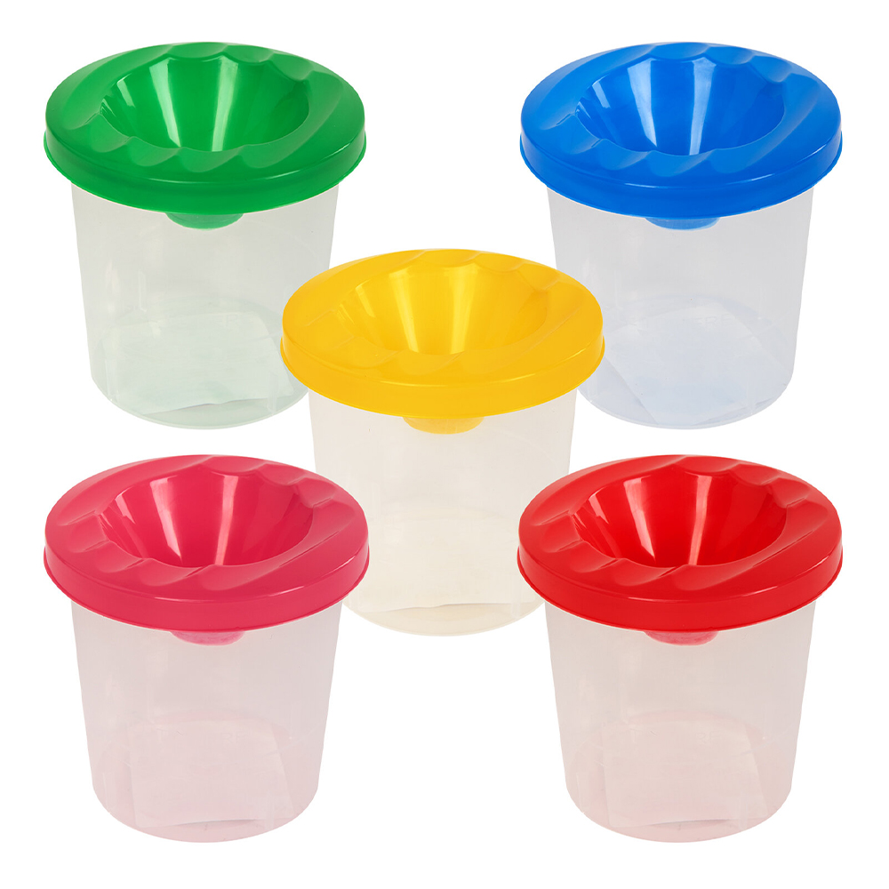 Канц. Пифагор 191310 стакан-непроливайка, для рисования