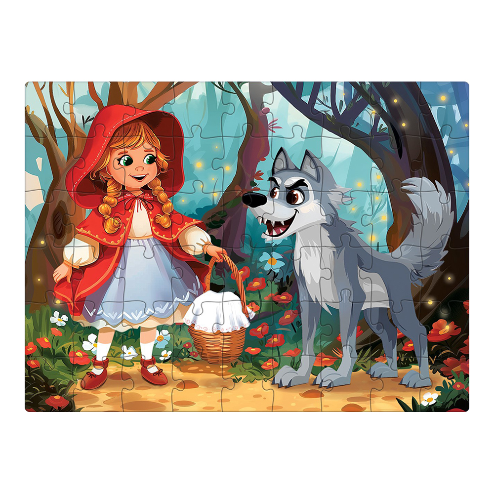 картинка Пазл Puzzle Time 10733547 Красная шапочка, 54 элемента 