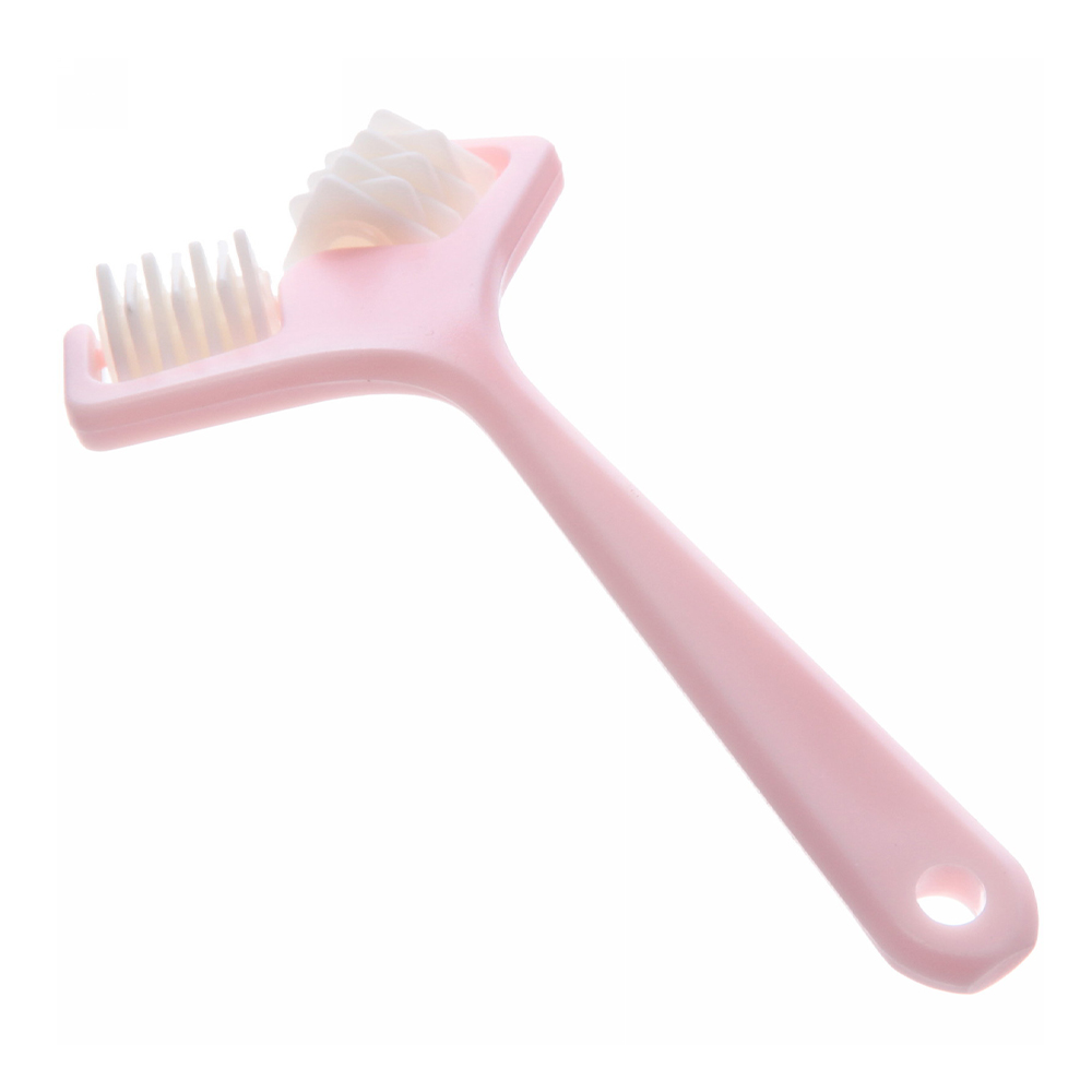 картинка Массажер 213-035 роликовый для лица, шеи Улучшение, 14*см, в ассортименте 