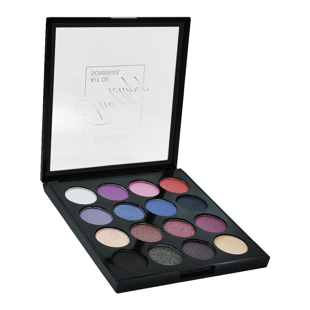 картинка Палетка Ruby Rose The Lollipop праймер и 15 теней для век в фиолетовой гамме 