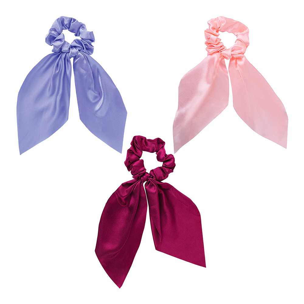 картинка Резинка для волос 457075 Monte Vita, скранч, с хвостиками, в ассортименте, 1 шт 