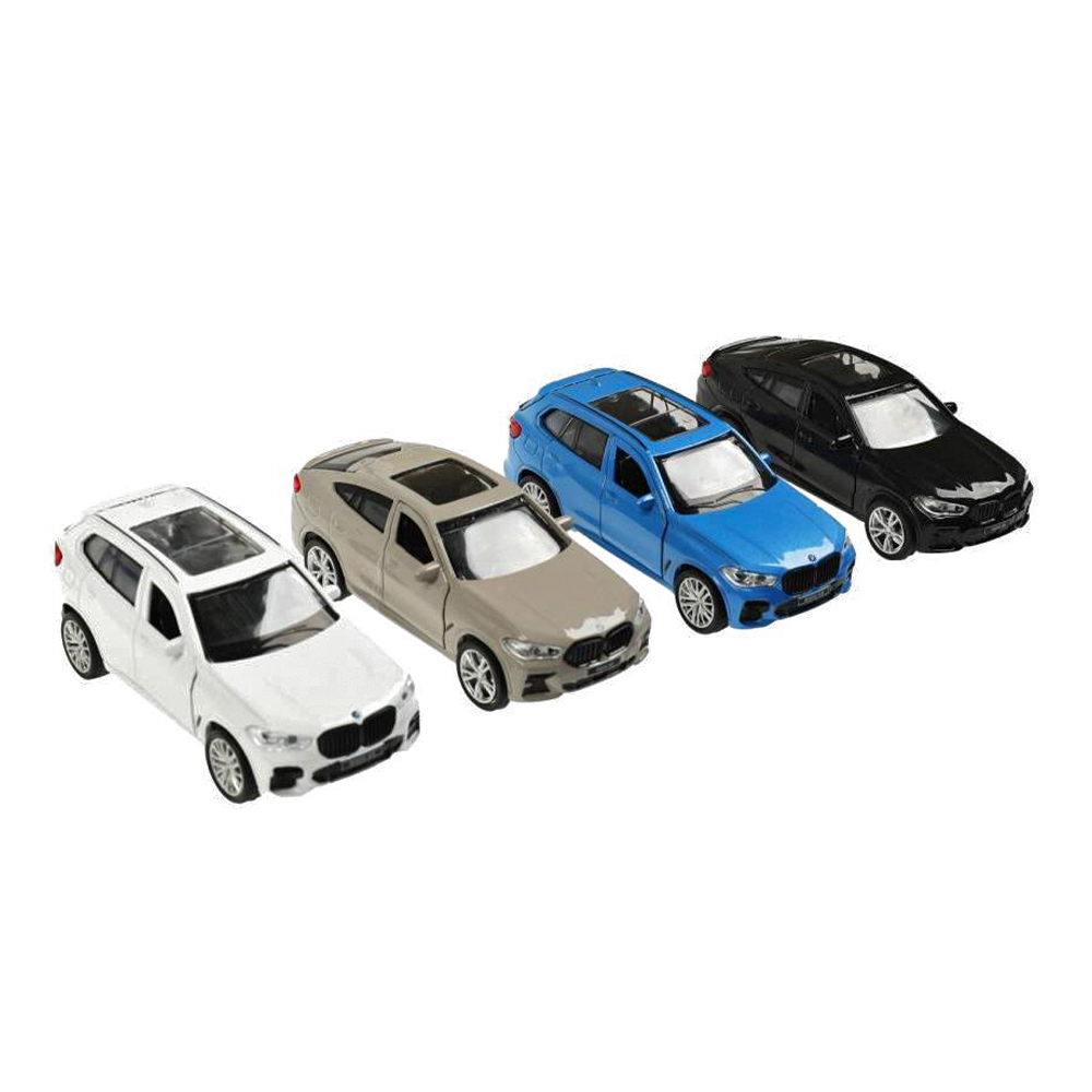 картинка Машина X5X6-12DB12-MIX Технопарк BMW X5/X6 инерционная, 12 см, металл 