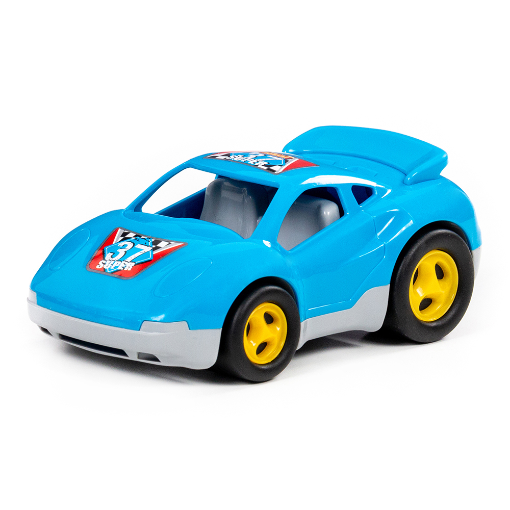 картинка Машина 35127 Полесье гоночная, Вираж 3+, 15,5x9,5x6,3 см, пластмасса 