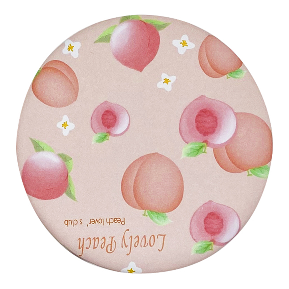 картинка Зеркало 4641 карманное,круглое, Персик 7 см 