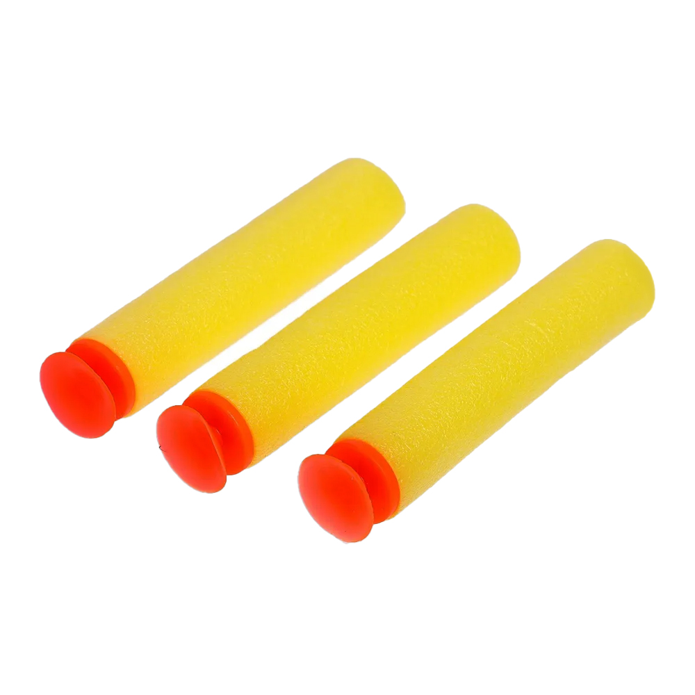 картинка Пистолет 2315072 Меткость, 3 пуль мягких, в пакете, 20*4,5*23 см, пластик, в ассортименте 