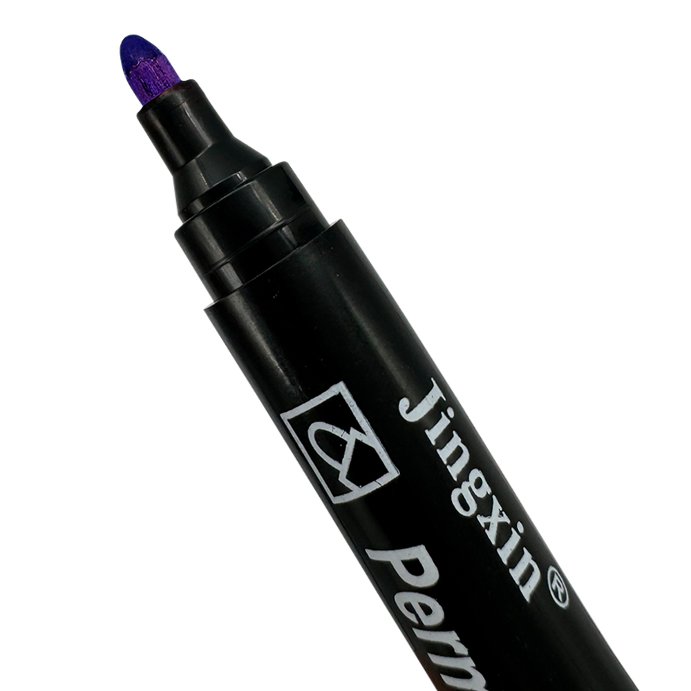 Маркер MRP-02 перманентный, пластик, синий