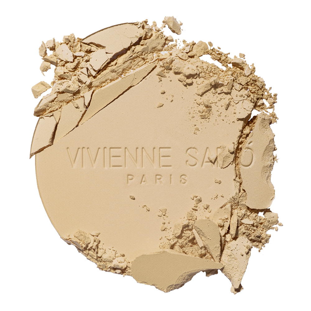картинка Пудра компактная Vivienne Sabo Teinte Absolute матирующая, светло-персиковая, тон 03 