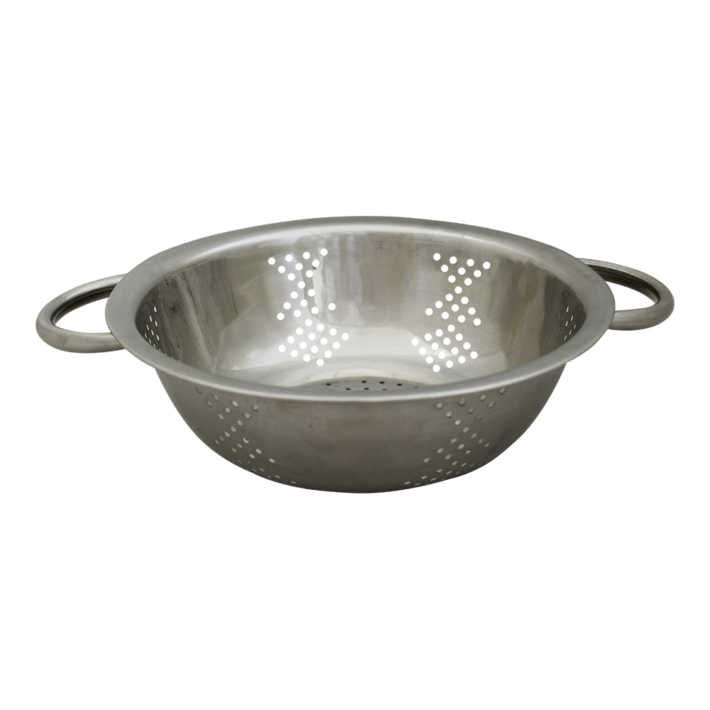 картинка Дуршлаг KDN-22 диаметр 22 см, нержавеющая сталь 