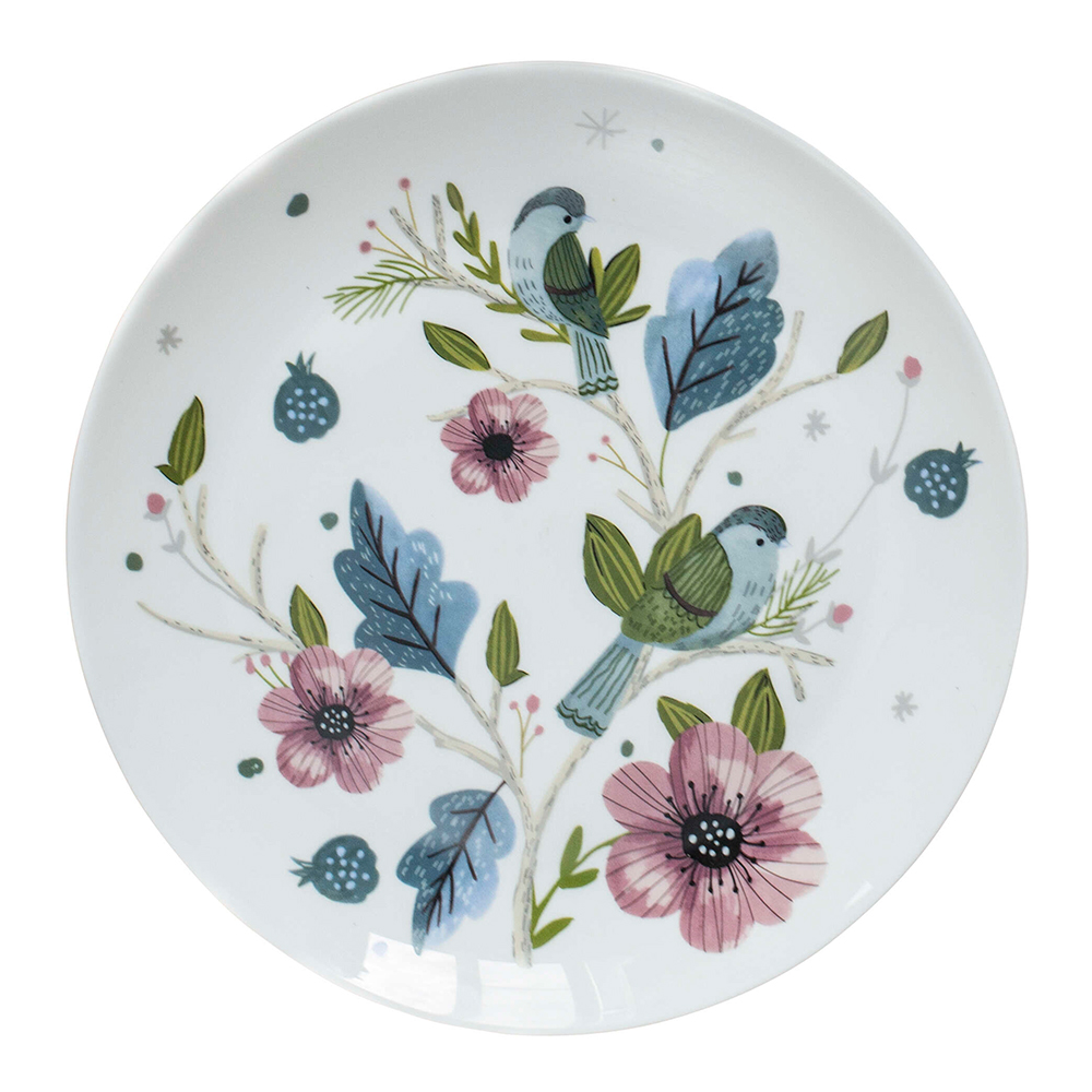 Тарелка Billbarri 500149 Christine 26,5 см, опаловое стекло