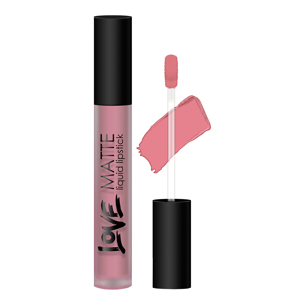 картинка Помада для губ Art-Visage Love Matte жидкая, баунти мартини, тон 53 