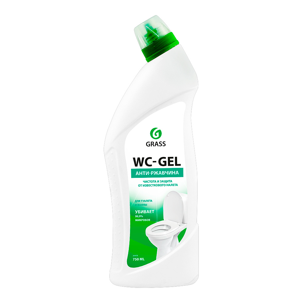картинка Чистящее средство Grass WC-Gel для сантехники гель, флакон, 750 мл 