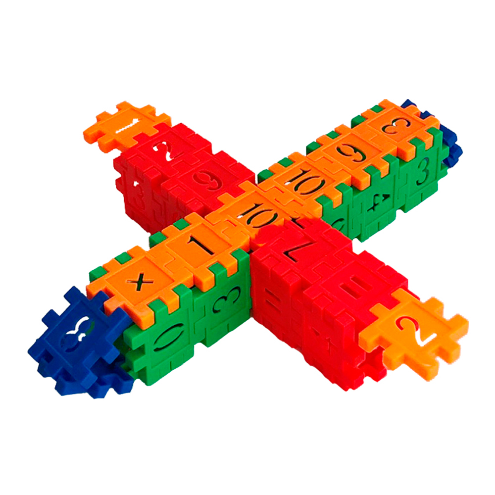 картинка Конструктор М021 Тимошка Тайл-блокс, пластик, 50 деталей 