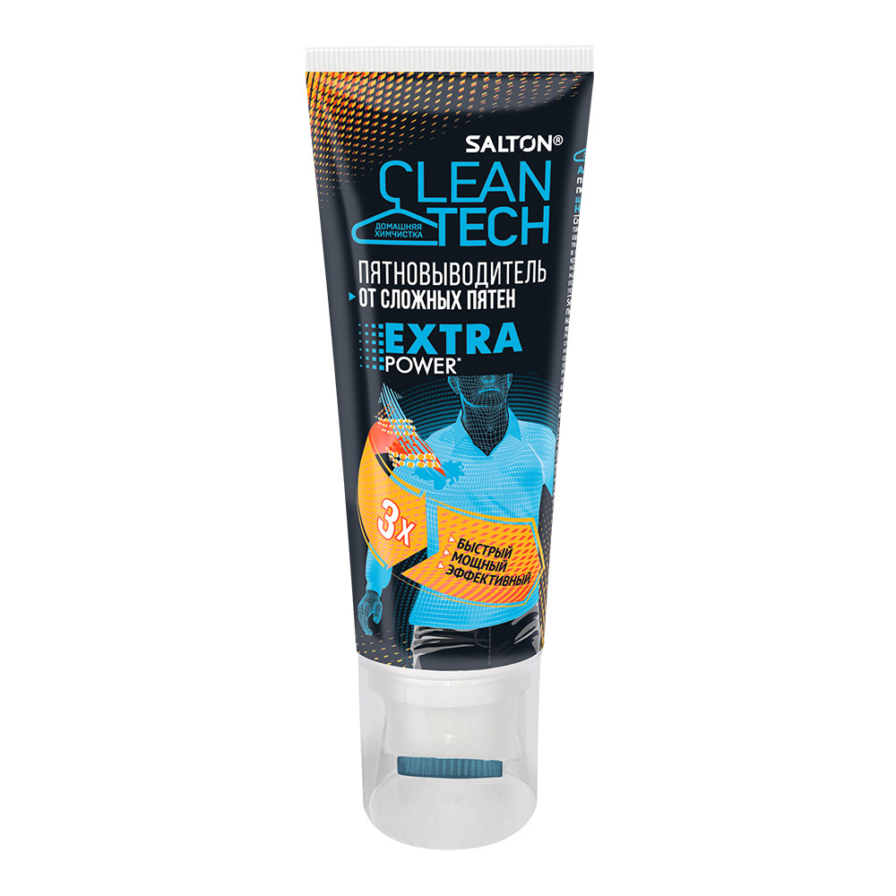 картинка Пятновыводитель Salton CleanTech от сложных пятен, 120 мл 