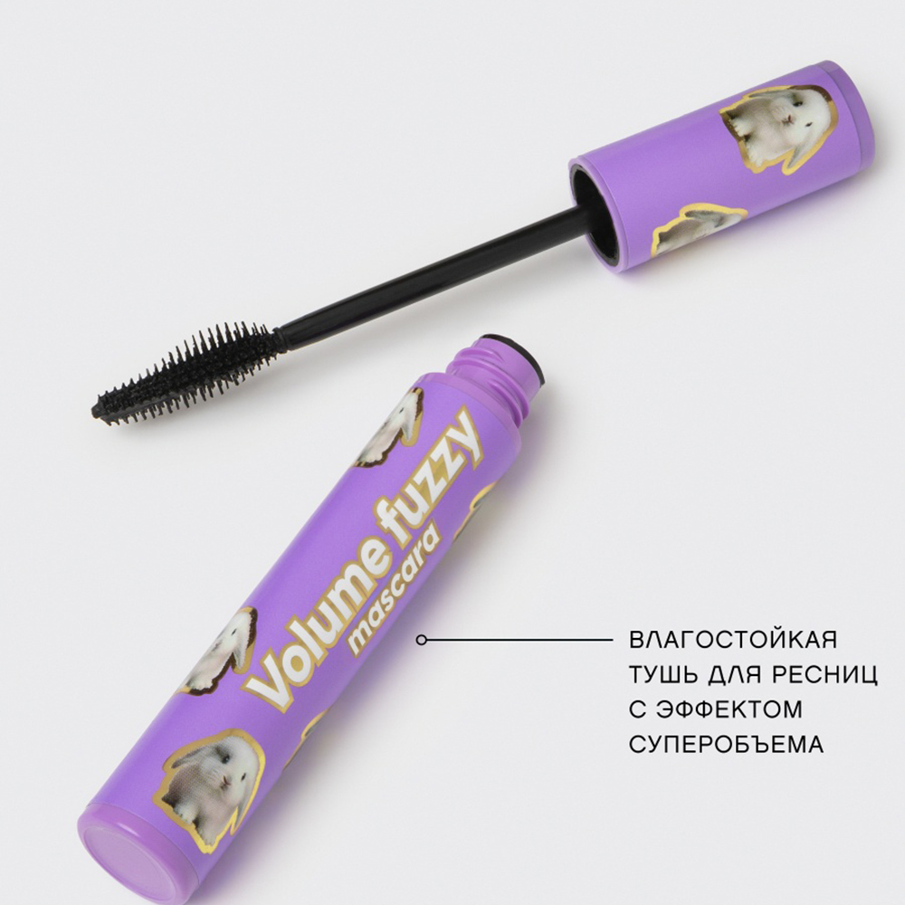 картинка Тушь для ресниц Vivienne Sabo Volume fuzzy c эффектом супер объема, тон 01, 9 мл 