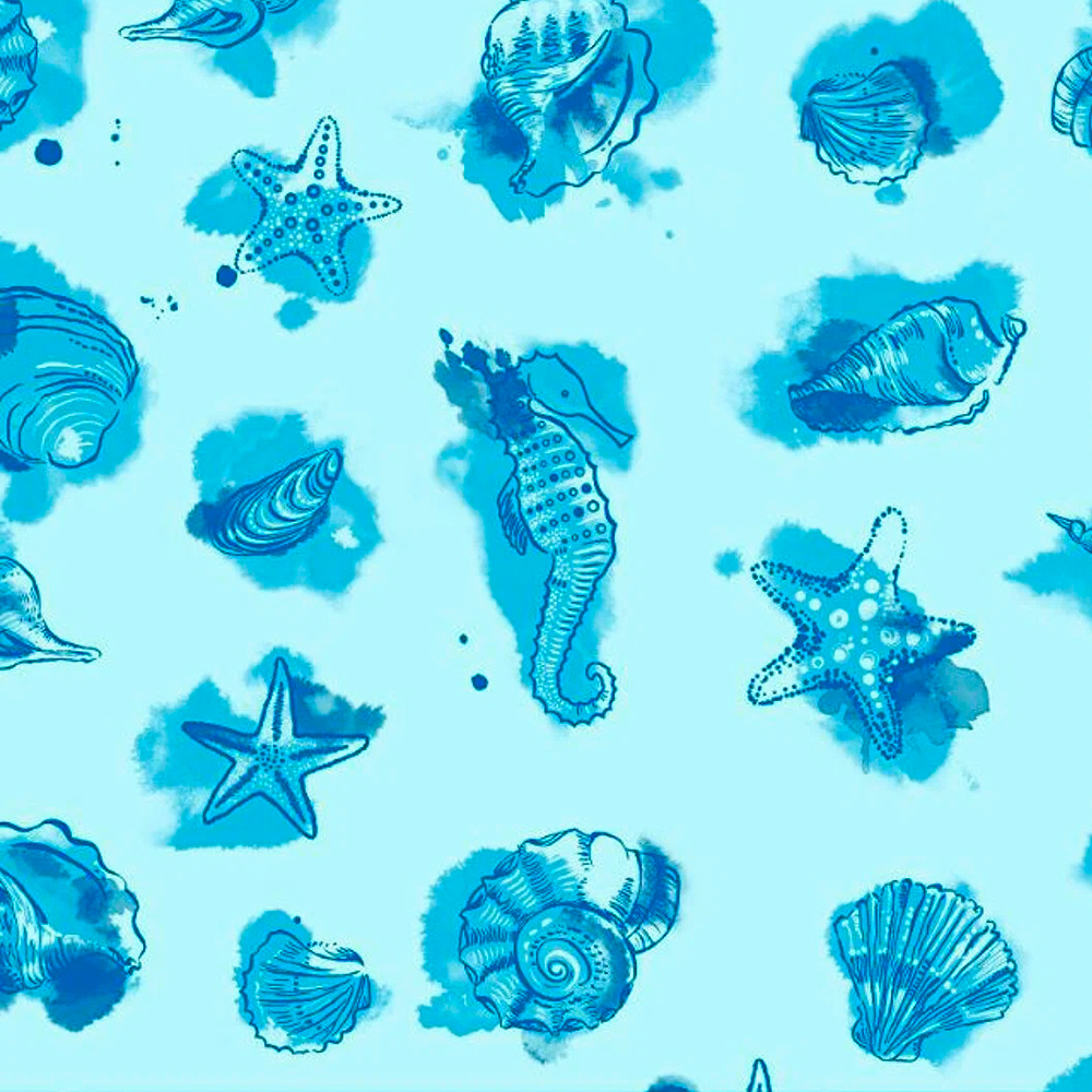 картинка Штора для ванной комнаты 6984-mix 180*180см, с рисунком, в ассортименте 