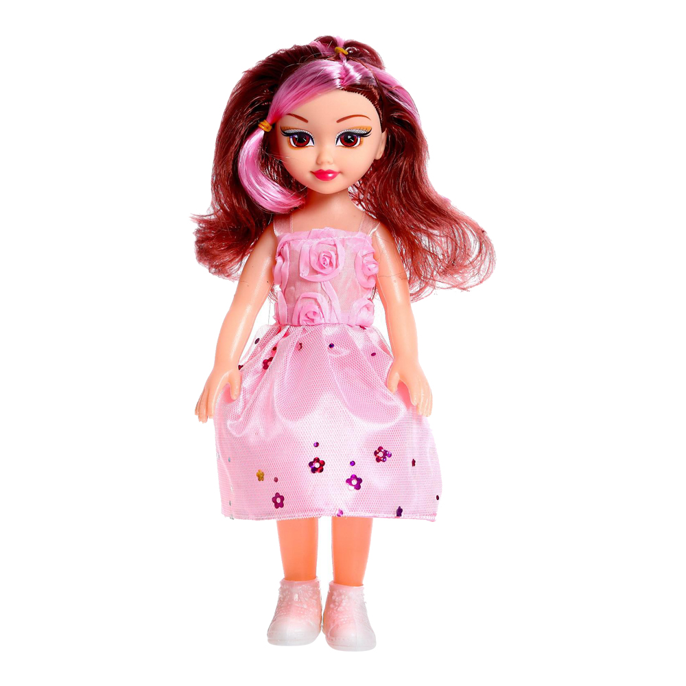 картинка Кукла 5099592 Лида в платье, классическая 