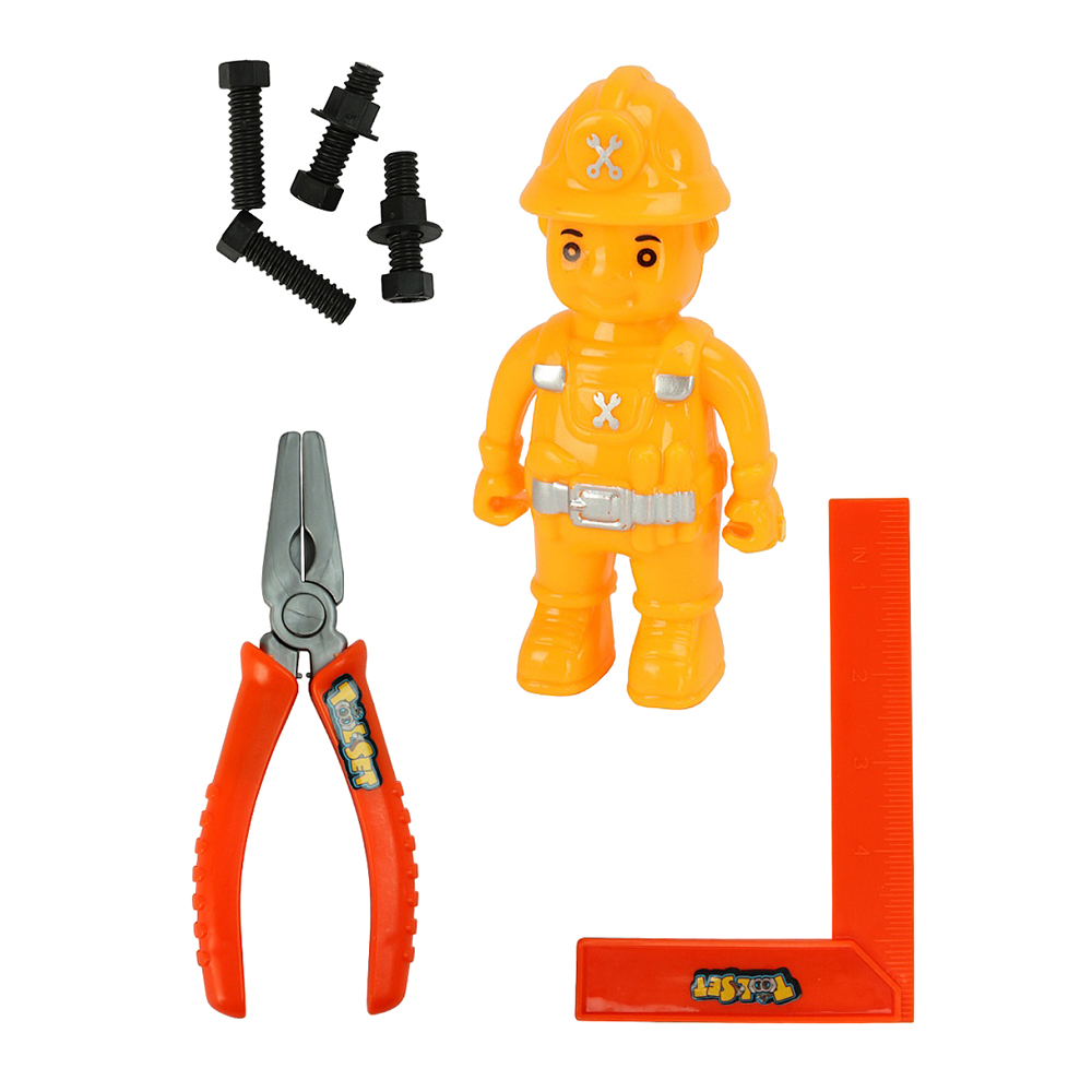 картинка Набор Y17996019-1 инструментов Юный мастер, 17 предметов, в ящике 