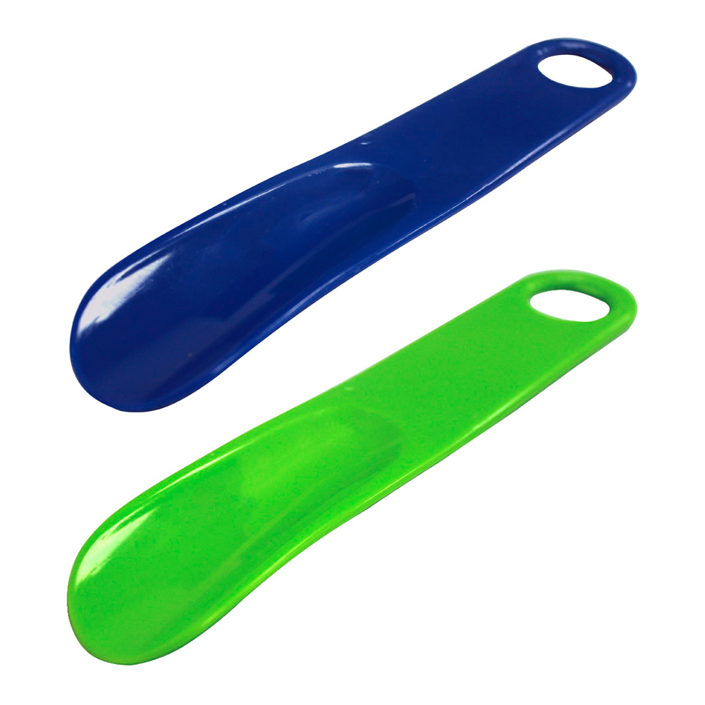 картинка Рожок для обуви пластик 20см цвет микс, 1 шт 