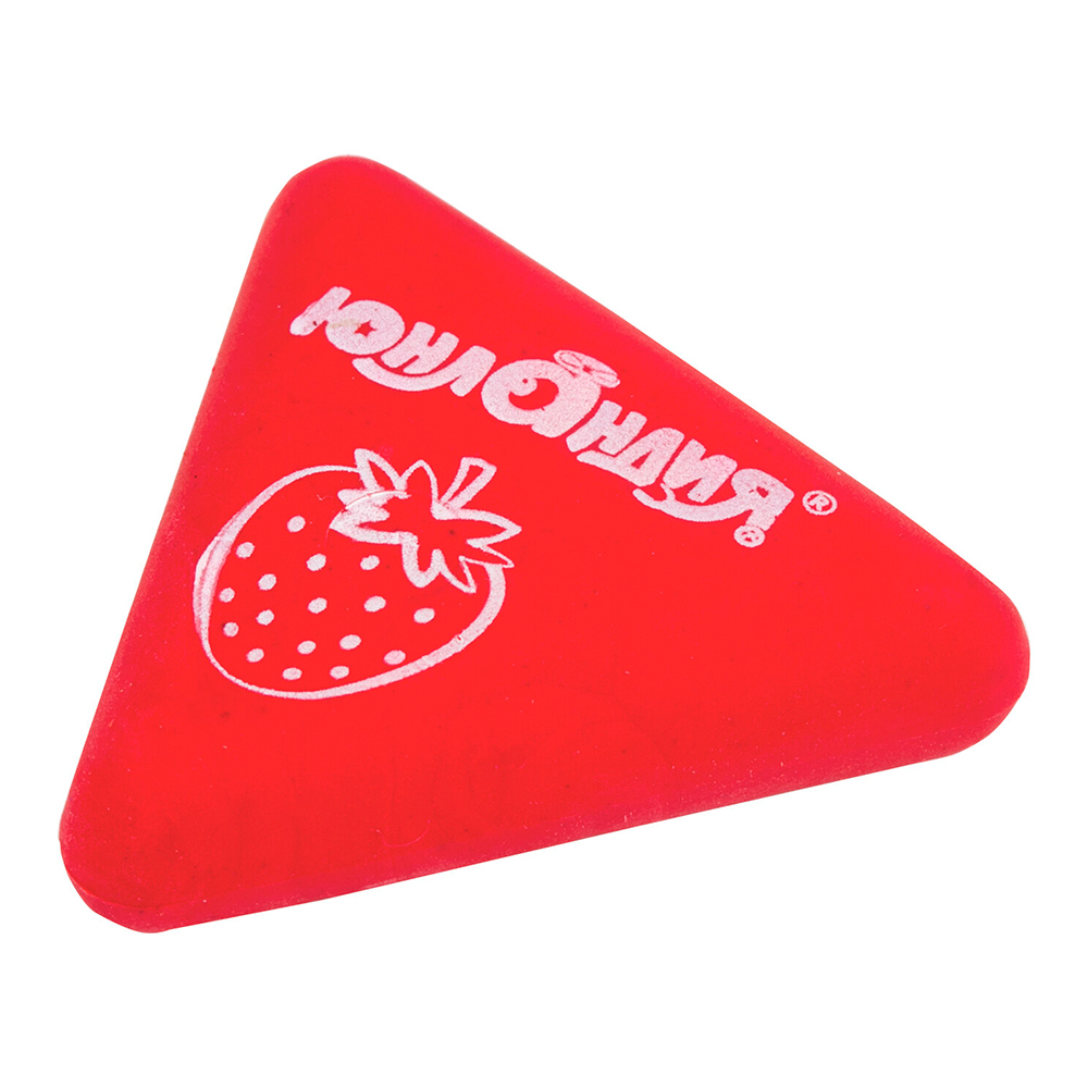 Ластик Юнландия 228072 треугольный, 35*35*10 мм, в ассортименте