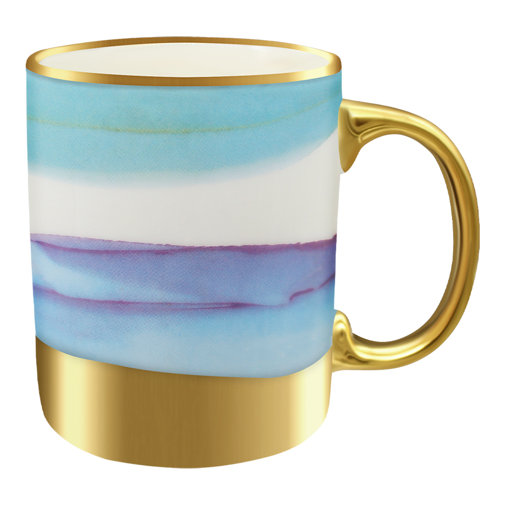 Кружка керамическая KKR-220 абстракция микс, в ассортименте, 320 мл