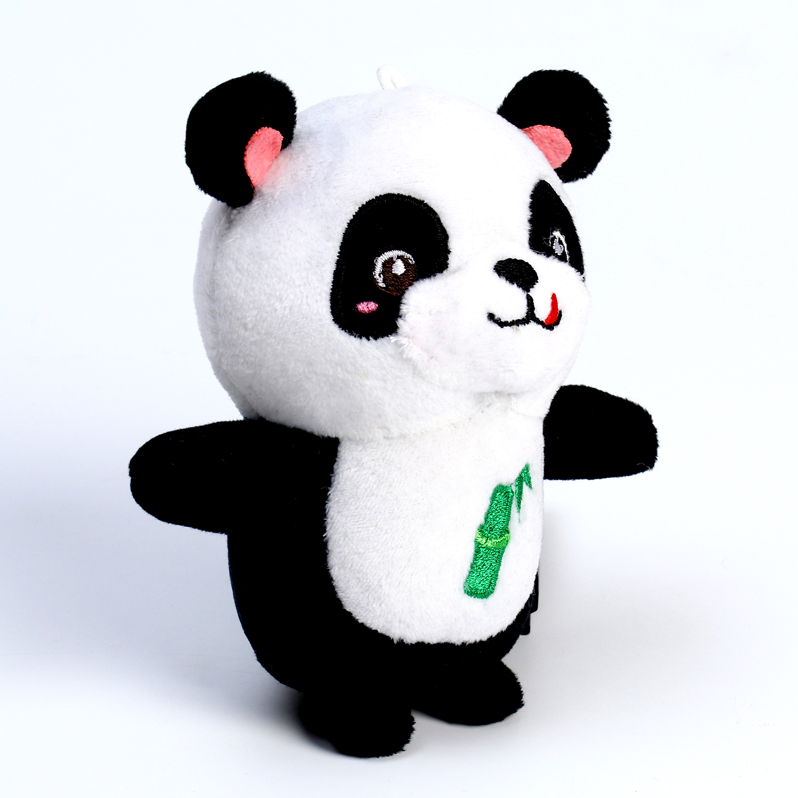 картинка Игрушка 9426265 мягкая, Веселая панда, 11 см микс 