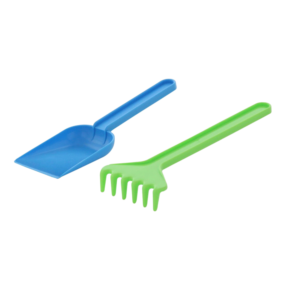 картинка Набор для песочницы 0507 Полесье №1, лопатка, грабельки, 180*67*25 мм, в ассортименте 