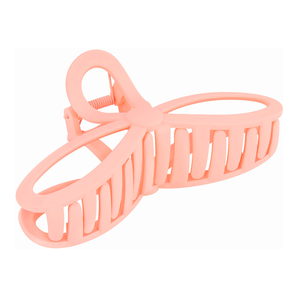 картинка Краб для волос 457011 soft-touch, Monte Vita 12,5 см, розовый 