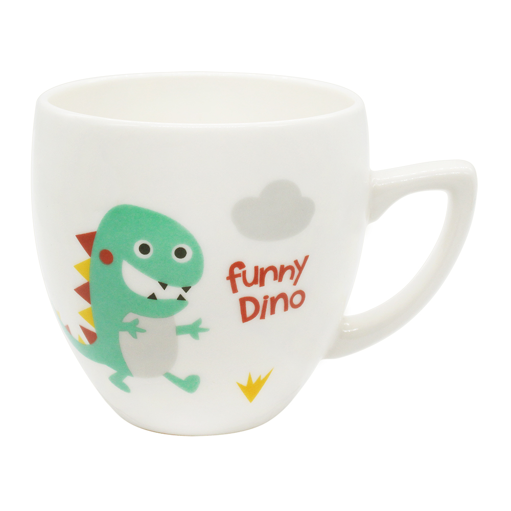 Кружка керамическая KKR-149 детская, Динозавры, 220 мл