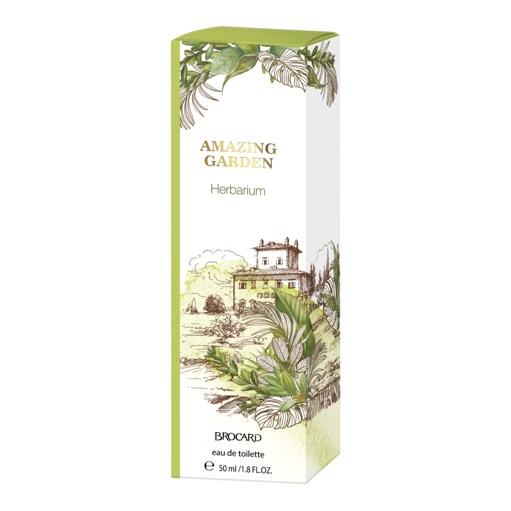 Туалетная вода Удивительный Сад Гербариум аромат свежий, женская, 50 мл