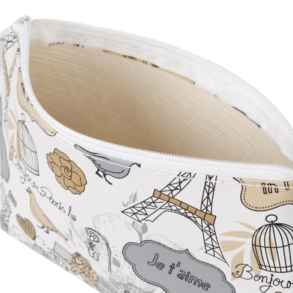 картинка Косметичка 4608522 на молнии, бежевый 