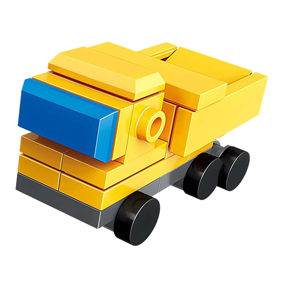 картинка Конструктор Qman 5195418 Транспорт, 10 видов, 30 - 36 деталей 