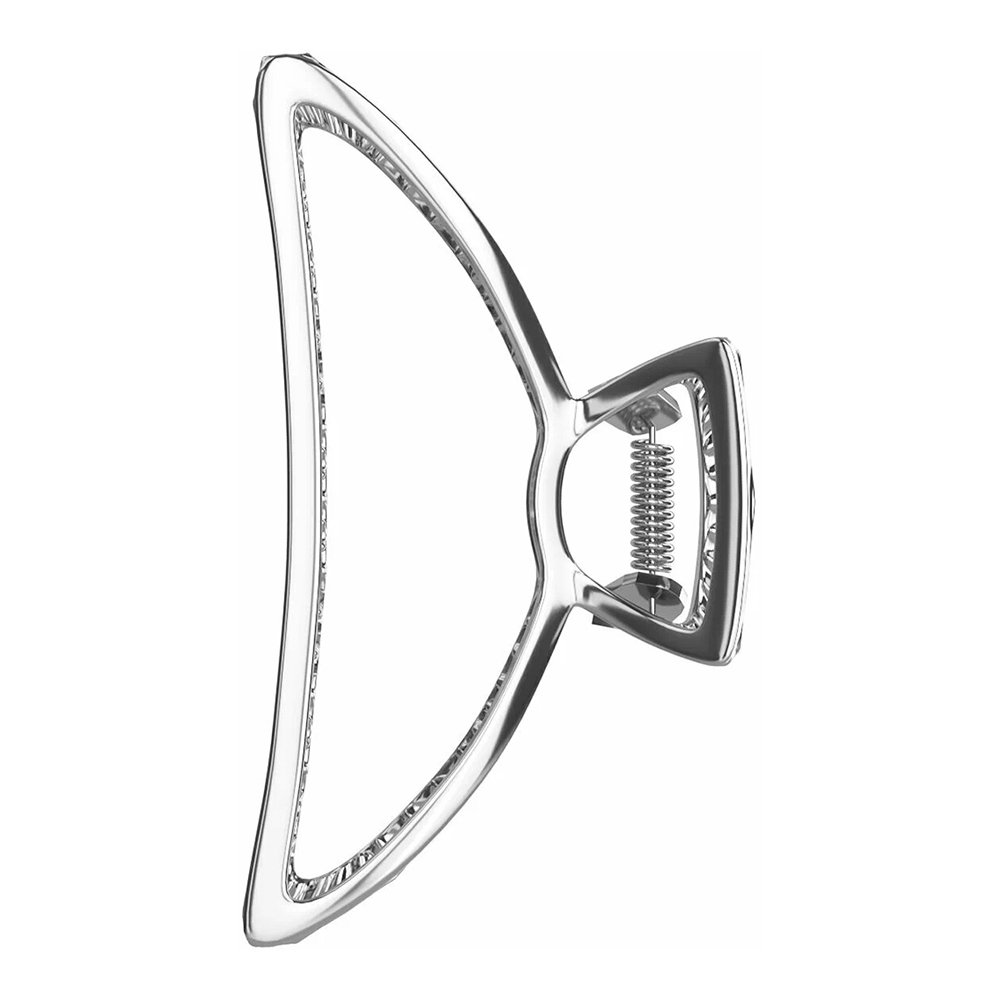 картинка Краб для волос 457016 Monte Vita 7,8 см, серебристый 