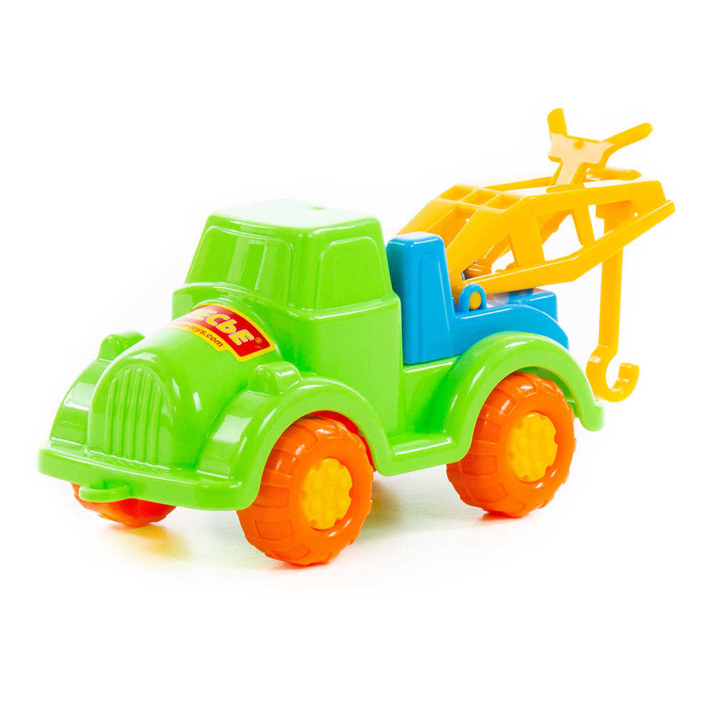 картинка Машина 4755 Полесье эвакуатор, Борька 3+, 19,5x8x8 см, пластмасса 