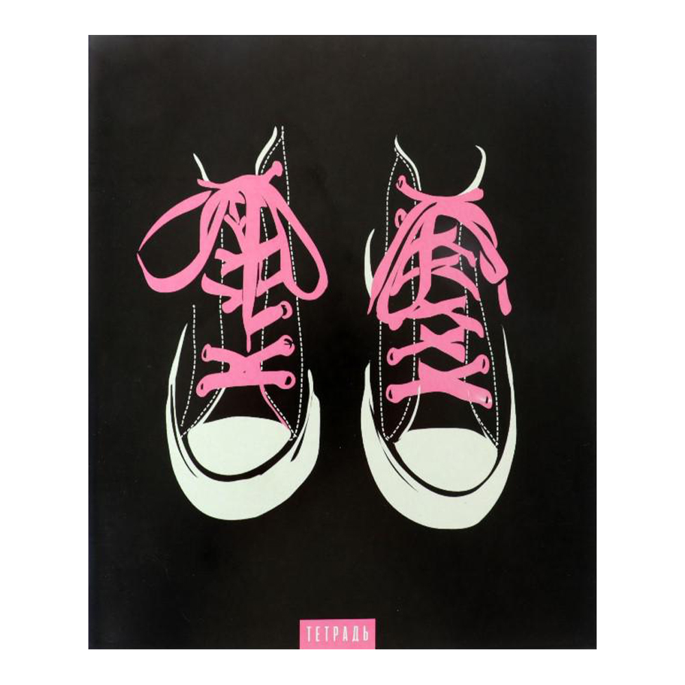 Тетрадь Calligrata 4841484 клетка, Кеды, 96 листов