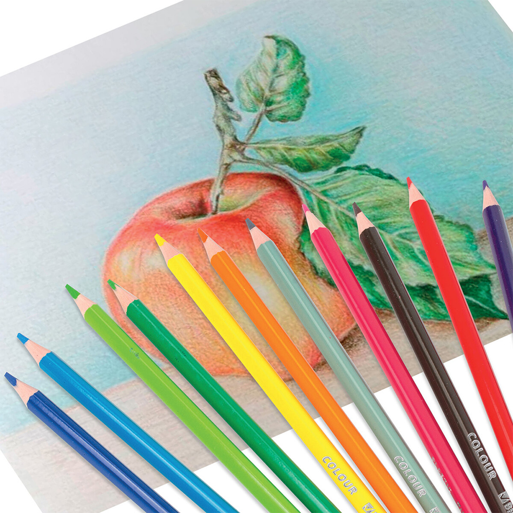 Карандаши цветные Brauberg 181662 Премиум, трехгранные, грифель 3мм, 18 цветов