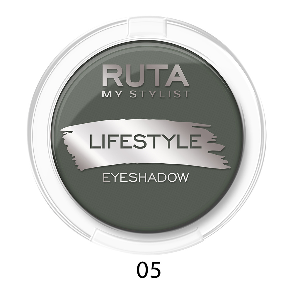 картинка Тени для век Ruta Lifestyle, темный изумруд, тон 05 