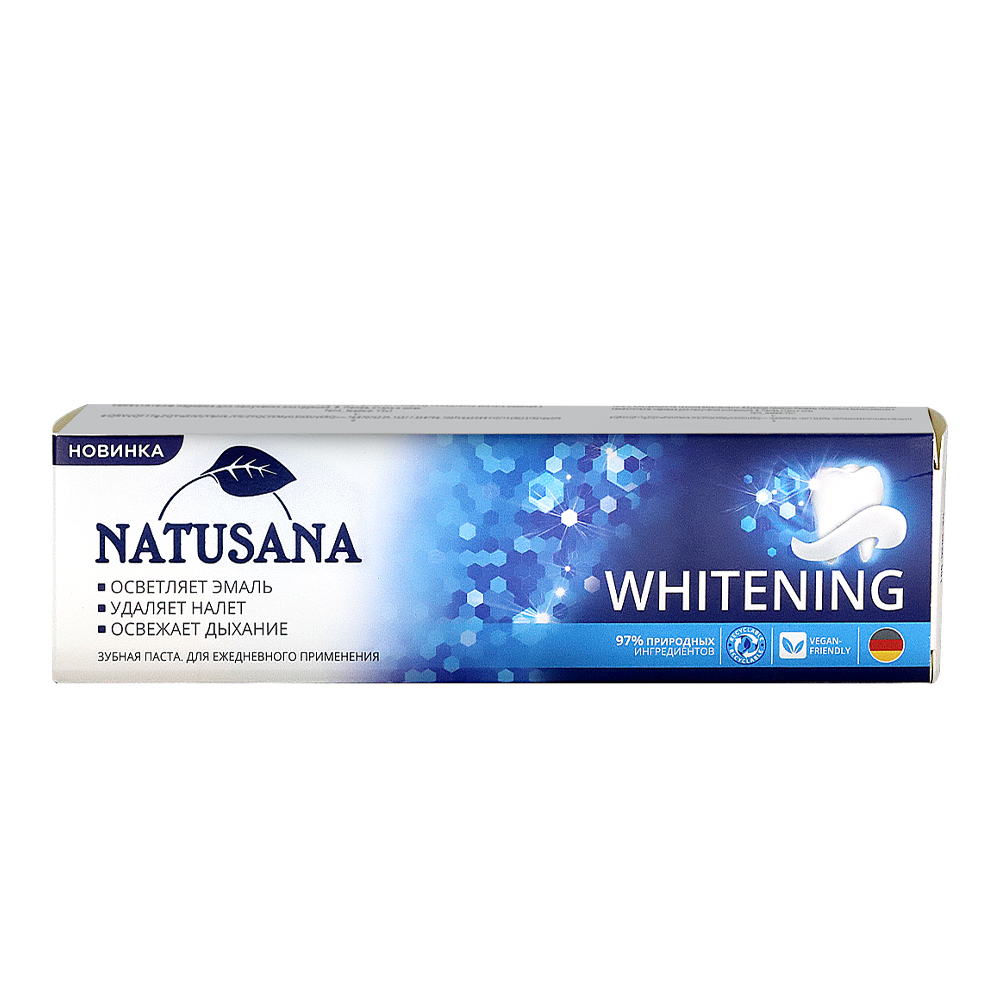 картинка Зубная паста NATUSANA Whitening, 75 мл 