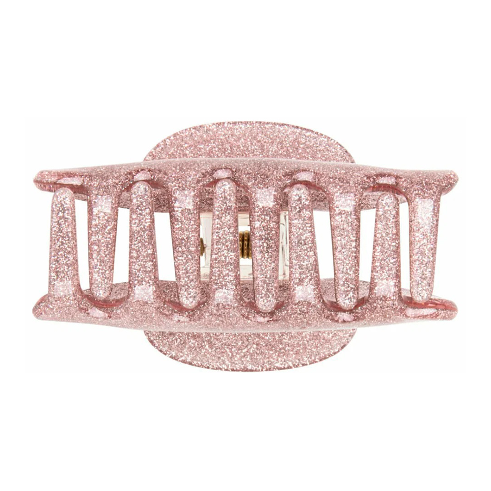 картинка Краб для волос 457021 с глиттером, Monte Vita 5,2 см, розовый 