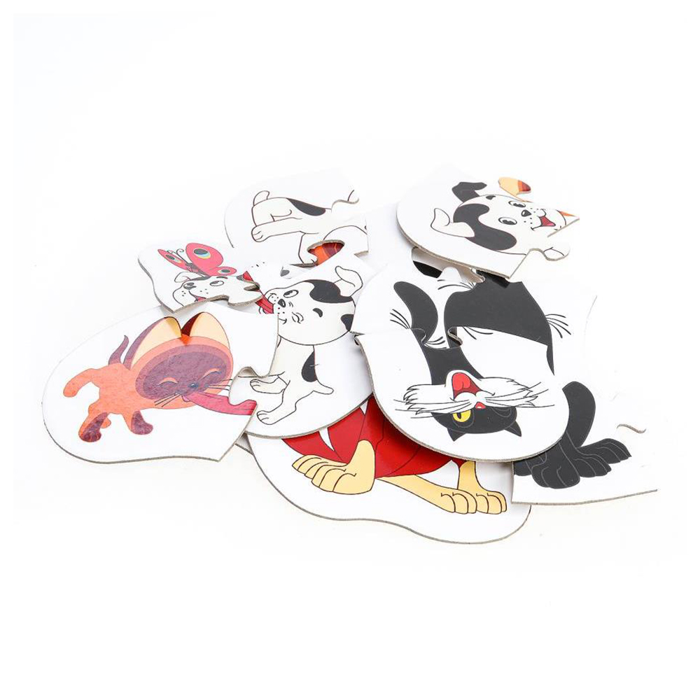 картинка Пазл Умные игры 2991 Котенок по имени Гав, макси, 170*130*40 мм, 5 шт 