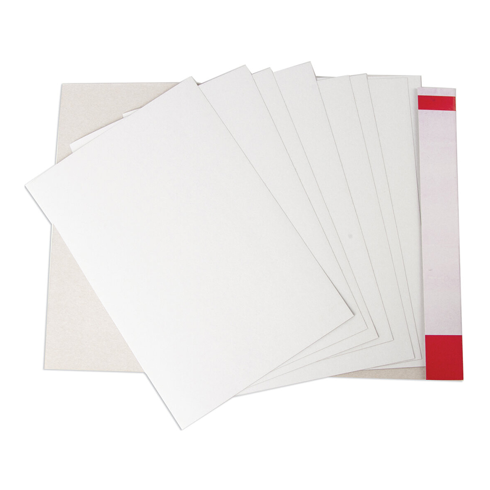 Картон Brauberg 129906 белый, Лодочка 200*290 мм, 8 листов