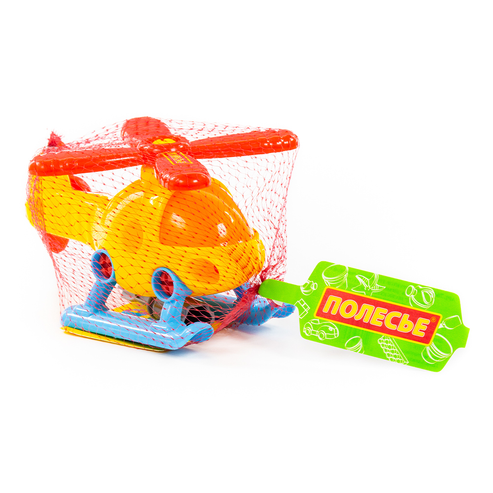 картинка Конструктор Полесье 76663 Вертолет 16 деталей 