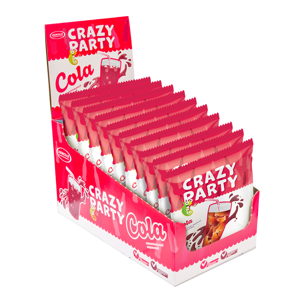 картинка Мармелад жевательный Азовская КФ со вкусом Cola, 70 г 