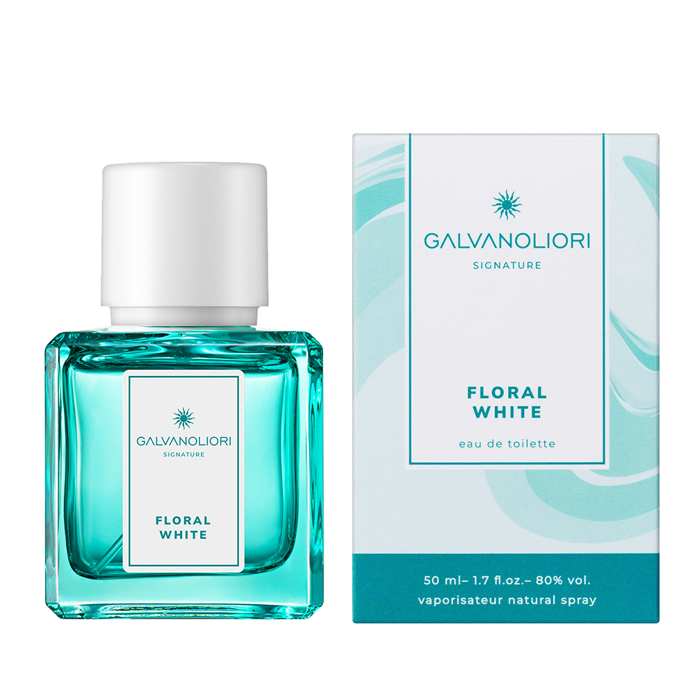 Туалетная вода Galvanoliori Signature Floral White, цветочная феерия, женская, 50 мл