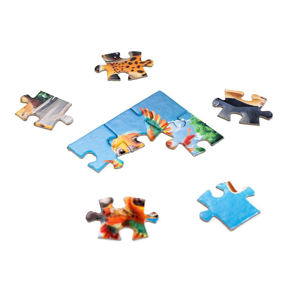 картинка Пазл 6388 Зверята в зоопарке, 54 элемента 