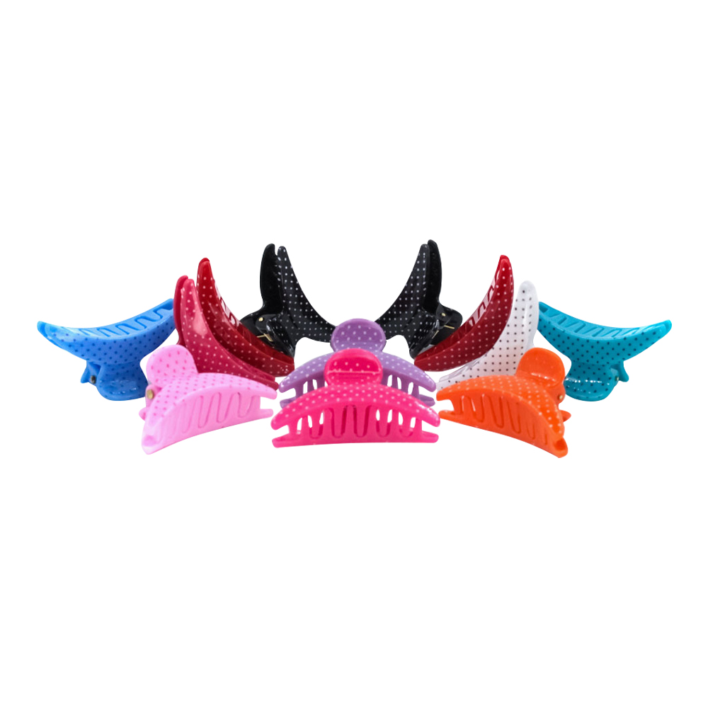 картинка Краб для волос HP404 Луна, 5*2 см, 6 зубчиков, в ассортименте 