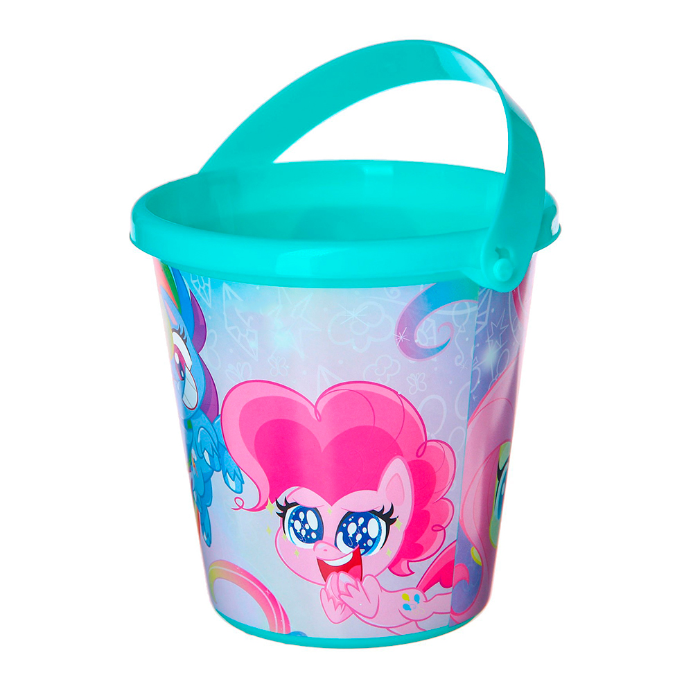 картинка Ведро 7611878 Hasbro для игры в песке, My little pony, в ассортименте, 1 л 