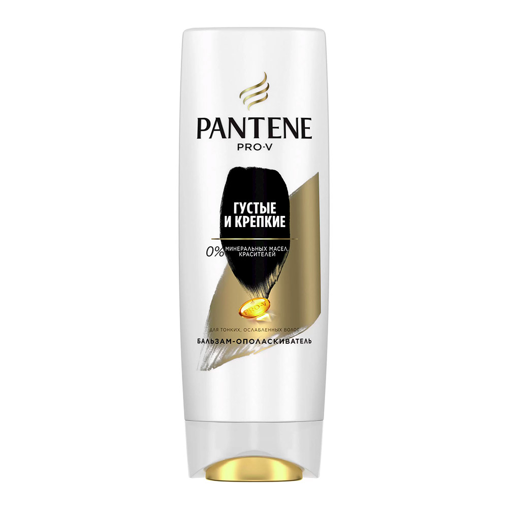 картинка Бальзам для волос Pantene Pro-V густые и крепкие, 180 мл 