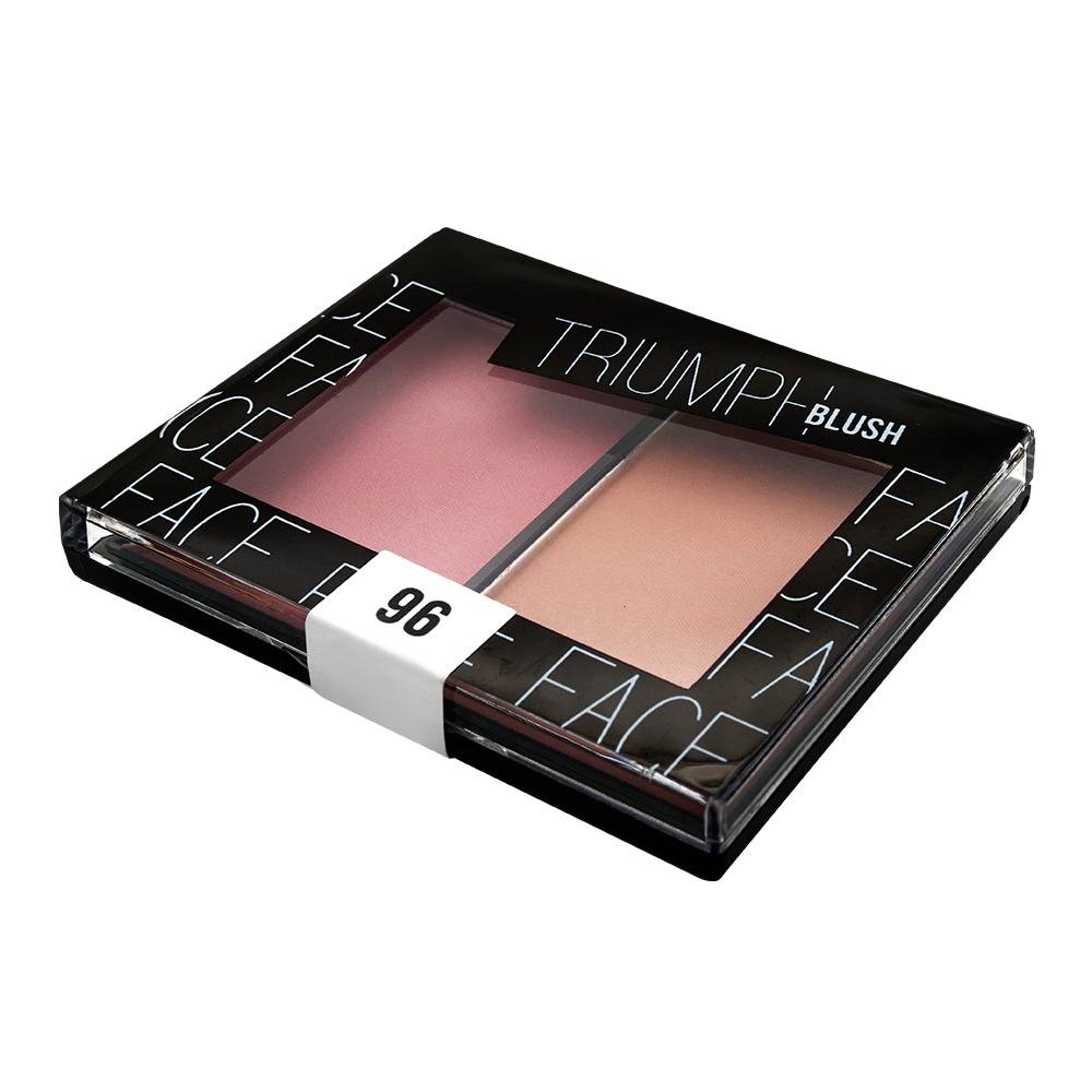картинка Румяна Triumf TRIUMPH BLUSH двухцветные роуз, тон 96 