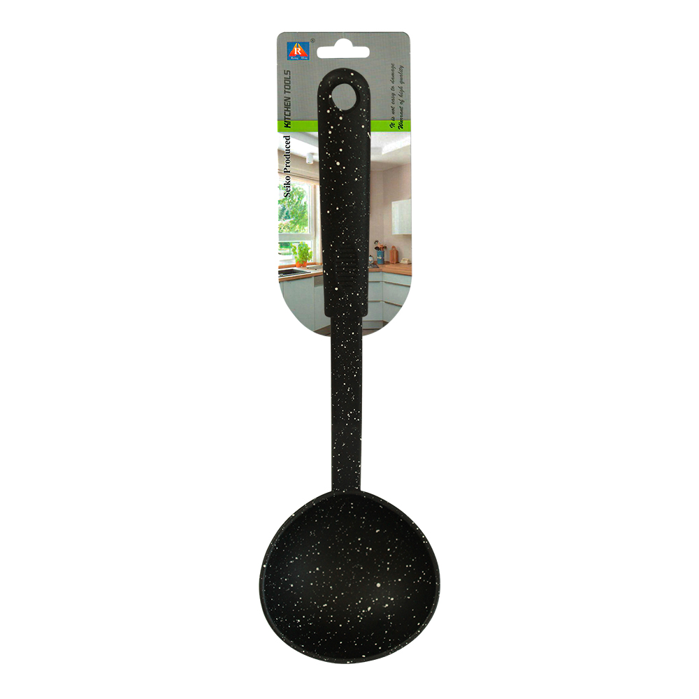 картинка Половник NKU-05, 30 см, тефлон, цвет черный 