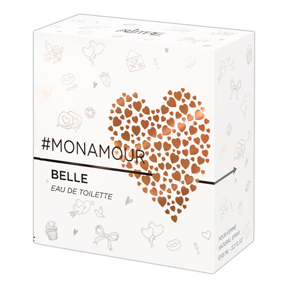 Туалетная вода Autre Parfum Monamour Belle цветочный аромат, женская, 95 мл